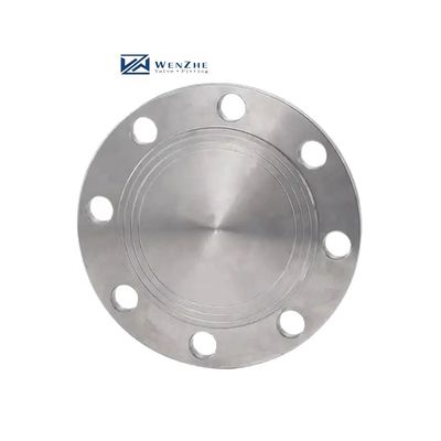 Flanco cego forjado personalizado para aço inoxidável 304 316 316L em aço carbono