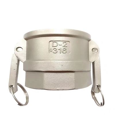 Igual SS 304 316 Acero inoxidável acoplamento de camlock do tipo D conector rápido NPT BSPT BSP