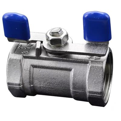 1/4''-4.0'' de aço inoxidável 1PC Borboleta Manobra Mini válvula de bola com fim de fio NPT BSPT