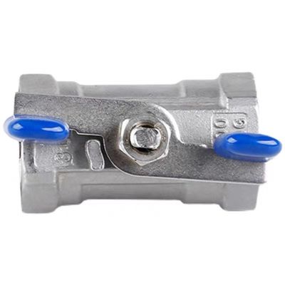 1/4''-4.0'' de aço inoxidável 1PC Borboleta Manobra Mini válvula de bola com fim de fio NPT BSPT