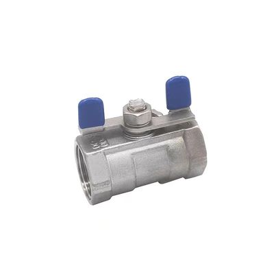 1/4''-4.0'' de aço inoxidável 1PC Borboleta Manobra Mini válvula de bola com fim de fio NPT BSPT