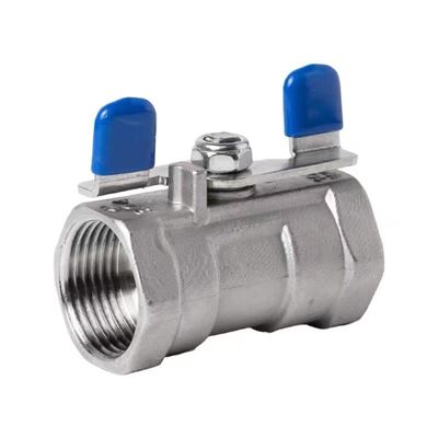 1/4''-4.0'' de aço inoxidável 1PC Borboleta Manobra Mini válvula de bola com fim de fio NPT BSPT