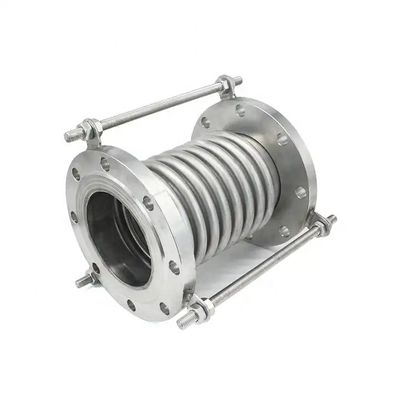 Acero inoxidável forjado 304 316 316L Compensador de ondulação de tubos metálicos