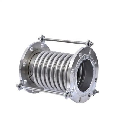 Acero inoxidável forjado 304 316 316L Compensador de ondulação de tubos metálicos