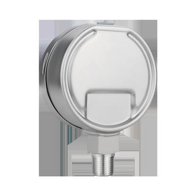 Conexão de fio WZ 100mm 304SS Medidor de pressão de aço inoxidável Código de cabeça cilíndrica