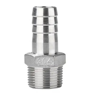 Soldar acessórios de tubos de aço inoxidável para 201 304 316 SS304 SS316L Hex Hose Nipple