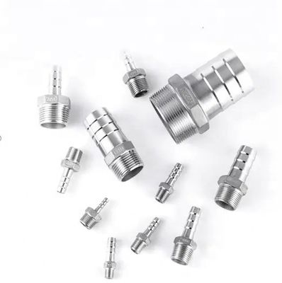 Soldar acessórios de tubos de aço inoxidável para 201 304 316 SS304 SS316L Hex Hose Nipple
