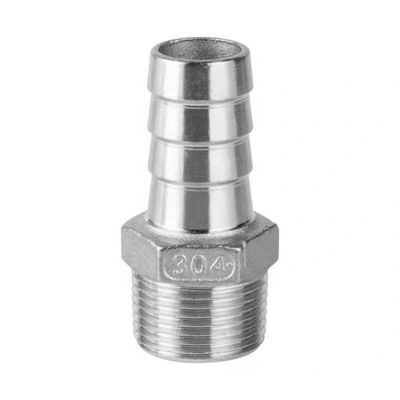 Soldar acessórios de tubos de aço inoxidável para 201 304 316 SS304 SS316L Hex Hose Nipple
