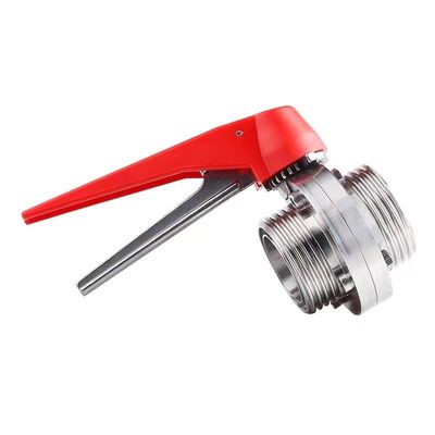 WZ aço inoxidável 304 316 316L válvula borboleta roscada igual a 1/8 "--4" para DIN 3A SMS