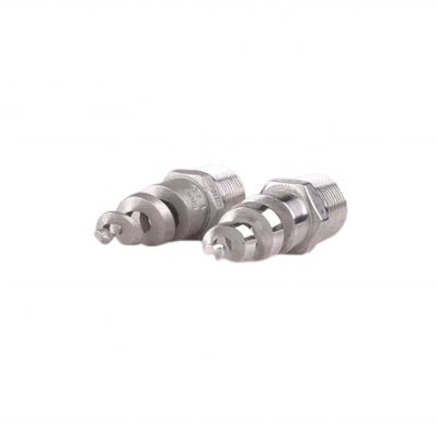 1/4"-2" aço inoxidável 316SS Full Cone espiral bocal para aplicações de fundição de precisão