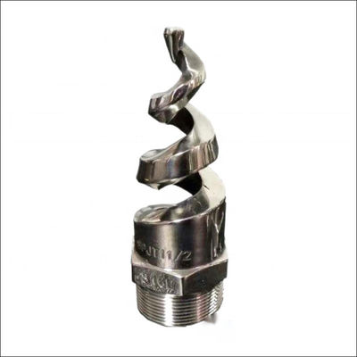 1/4"-2" aço inoxidável 316SS Full Cone espiral bocal para aplicações de fundição de precisão