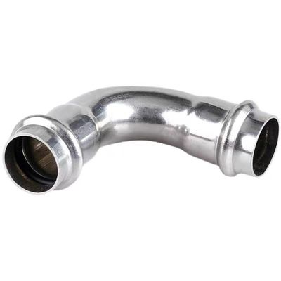 WZ Suporte personalizado OEM aço inoxidável 304 316 Press Fittings para sistemas de encanamento