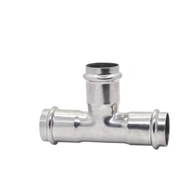 Teia de parede fina com igual diâmetro de pressão em aço inoxidável 304 316 para sistema de abastecimento de água