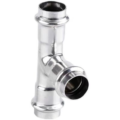Teia de parede fina com igual diâmetro de pressão em aço inoxidável 304 316 para sistema de abastecimento de água