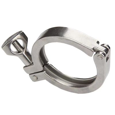 CLAMP Conexão sanitária de aço inoxidável SS304 SS316L Tri Clamp Single Pin para suporte OEM