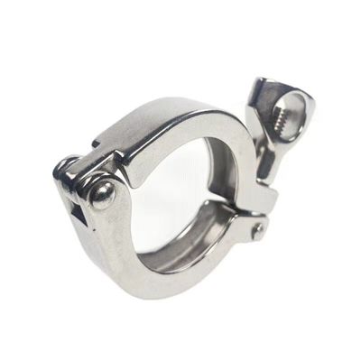 CLAMP Conexão sanitária de aço inoxidável SS304 SS316L Tri Clamp Single Pin para suporte OEM