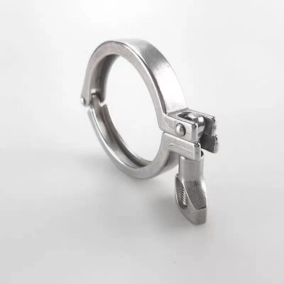 CLAMP Conexão sanitária de aço inoxidável SS304 SS316L Tri Clamp Single Pin para suporte OEM