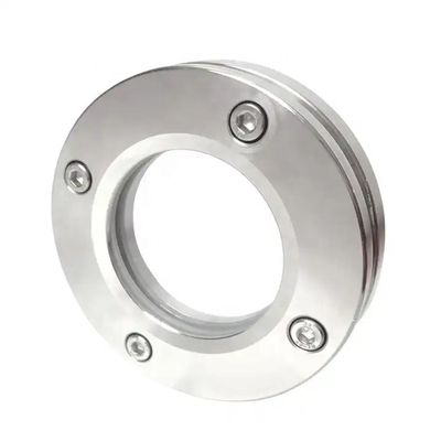 Vidro de visão de flange sanitário igual às normas 3A e DIN para soluções personalizadas