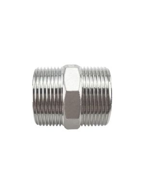 Suporte personalizado ODM fundição de aço inoxidável 316 BSP/NPT Hex Reducing Nipple