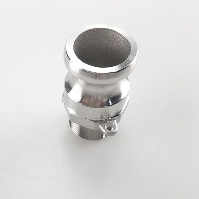 Aço inoxidável 304 316 acoplamentos rápidos camlock tipo F BSPT NPT roscados para tamanho igual