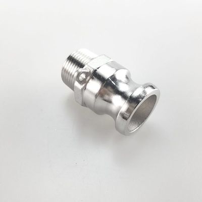 Aço inoxidável 304 316 acoplamentos rápidos camlock tipo F BSPT NPT roscados para tamanho igual