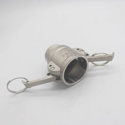 Aço inoxidável suportado por ODM 304 316 Camlock Quick Coupling Tipo B BSPT