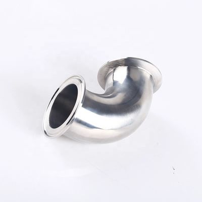 ODM Customizado SS304/SS316L aço inoxidável 90 graus de soldagem cotovelo curvatura tubo de encaixe