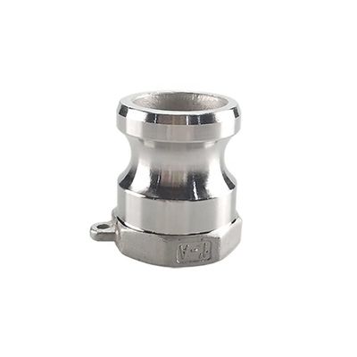 SS 304 316 Conectores rápidos Camlock para óleo de gás de água NPT BSP 1/4"-4" Código de cabeça redonda