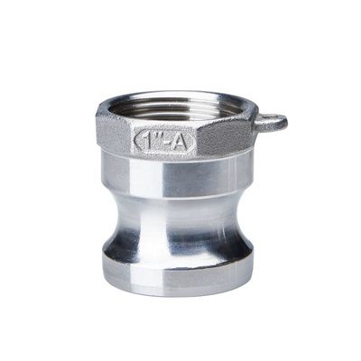 SS 304 316 Conectores rápidos Camlock para óleo de gás de água NPT BSP 1/4"-4" Código de cabeça redonda