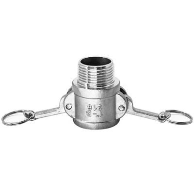 Conectores rápidos de camelo tipo B para óleo de gás de água NPT BSP 1/4 "-4