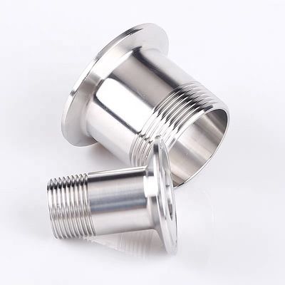 Acero inoxidável sanitário 304 Tri Clamp Bsp Acessórios para tubos acoplamentos de fio masculino forjado