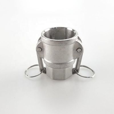 Conectores rápidos de camlock tipo SS 304 316 D personalizados para óleo de gás de água NPT BSP 1/4"-4