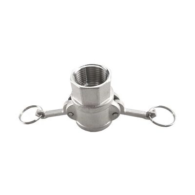 Conectores rápidos de camlock tipo SS 304 316 D personalizados para óleo de gás de água NPT BSP 1/4"-4