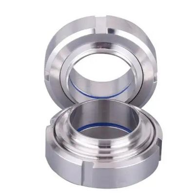 Fitação de tubos de ligação de soldadura de aço inoxidável de grau sanitário 304/316 3A SMS