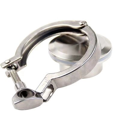Aço inoxidável 304 316 Grampos Cegada de Chapa DN6-DN200 OEM