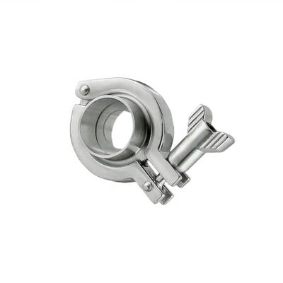 Aço inoxidável 304 316 Aperto de um único alfinete Tri-aperto sanitário Conexão forjada