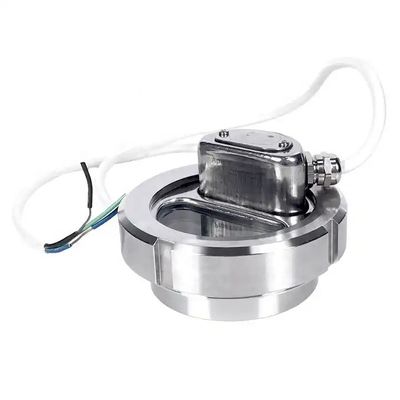 ODM aço inoxidável 304 316 316L vidro de visão redonda de tipo União temperado