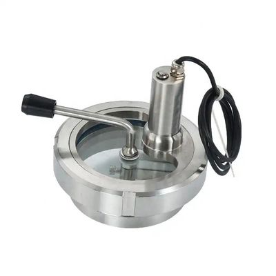 ODM aço inoxidável 304 316 316L vidro de visão redonda de tipo União temperado