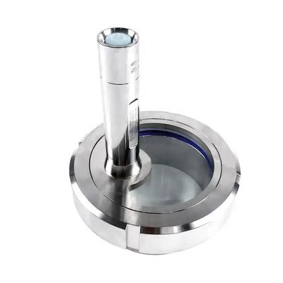 ODM aço inoxidável 304 316 316L vidro de visão redonda de tipo União temperado