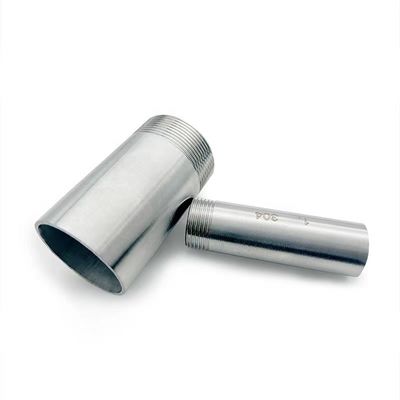 Conector de acoplamento de mamilos de aço inoxidável 304 igual para aquecimento de óleo de ar