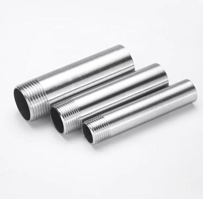 Conector de acoplamento de mamilos de aço inoxidável 304 igual para aquecimento de óleo de ar
