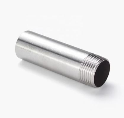 Conector de acoplamento de mamilos de aço inoxidável 304 igual para aquecimento de óleo de ar