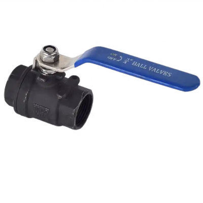 SS304 316 316L 1000WOG WCB válvula de esfera de alta pressão com cabeça cilíndrica Q11F-16