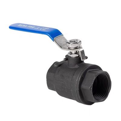 SS304 316 316L 1000WOG WCB válvula de esfera de alta pressão com cabeça cilíndrica Q11F-16